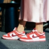 On-foot of the Air Nike Dunk Low