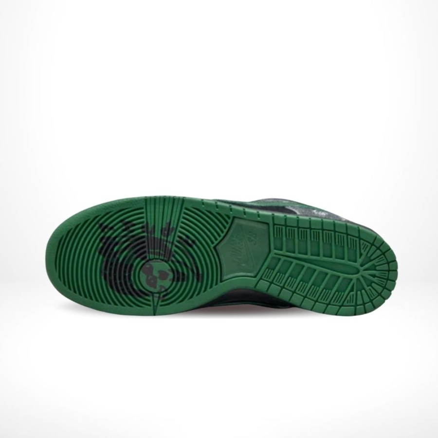Bottom view of the Nike SB Dunk Low