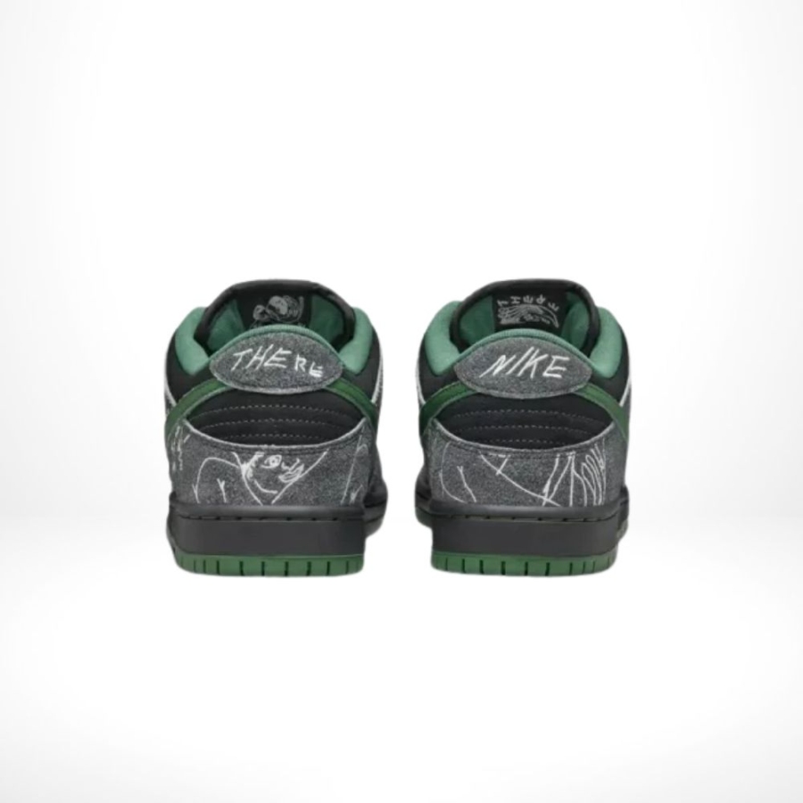Rear view of the Nike SB Dunk Low