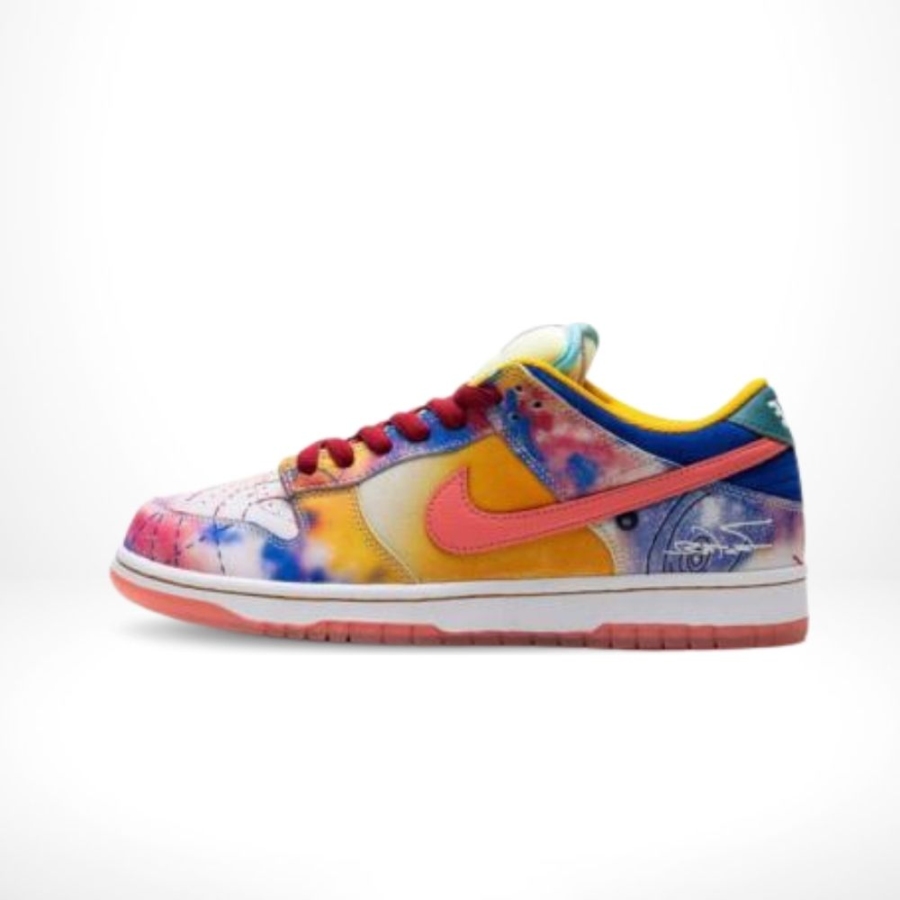 Medial side view of the Nike SB Dunk Low