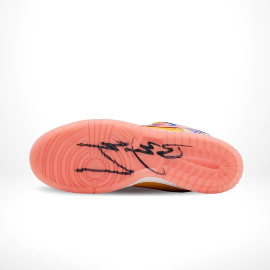 Bottom view of the Nike SB Dunk Low