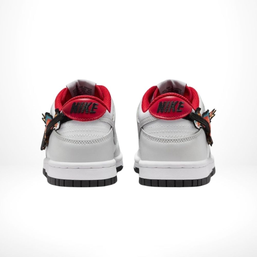 Rear view of the Air Nike Dunk Low