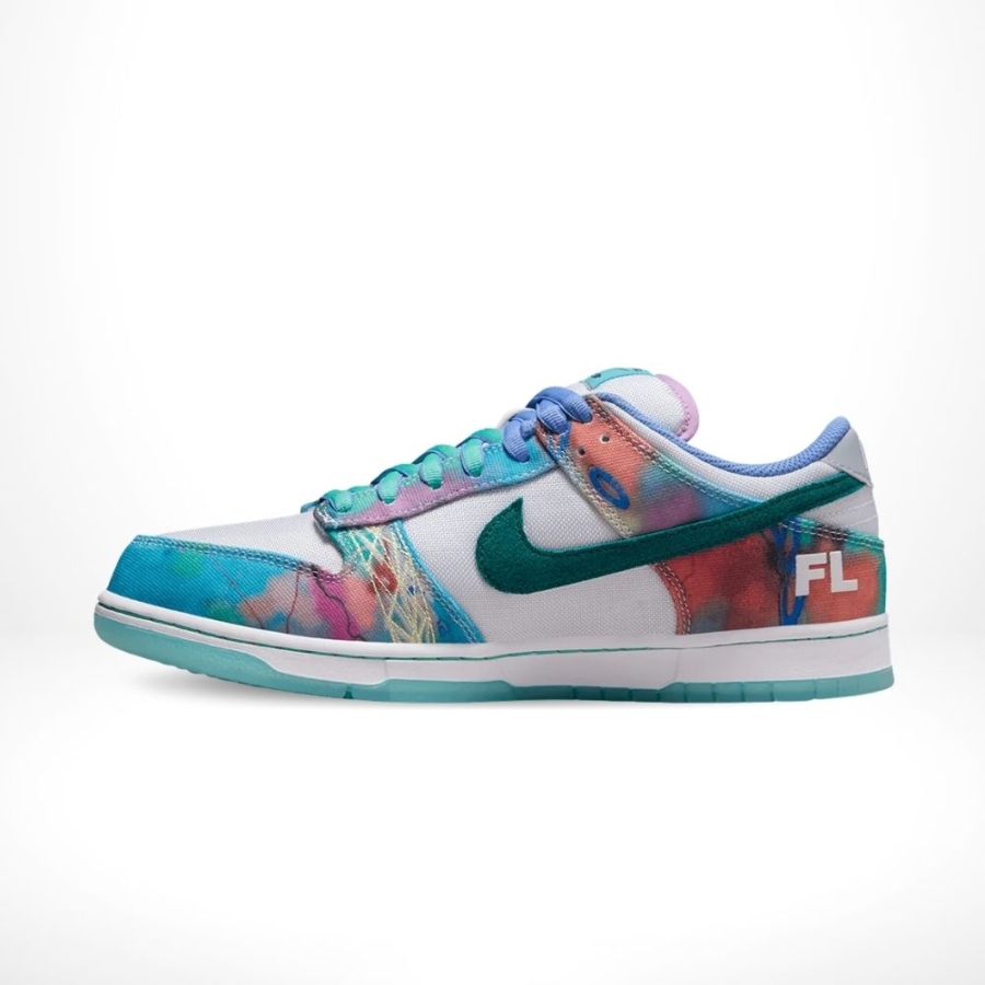 Medial side view of the Nike SB Dunk Low