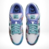 Top-down view of the Nike SB Dunk Low