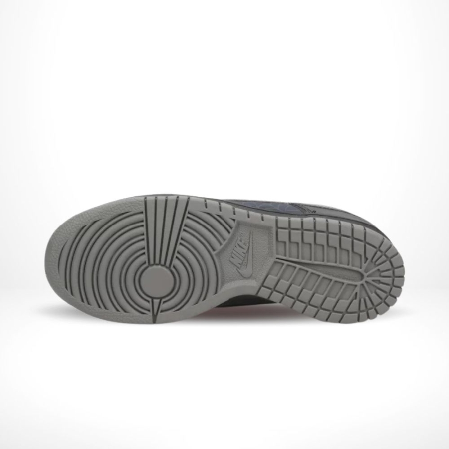 Bottom view of the Nike Dunk Low