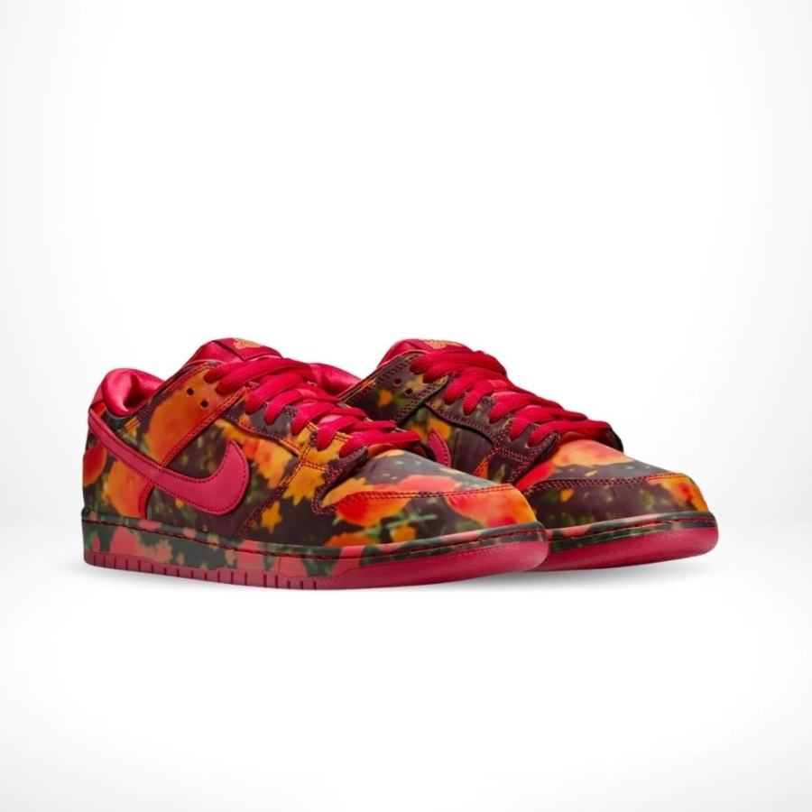 Nike SB Dunk Low X The Wizard Of OZ Red University Gold - Image 2