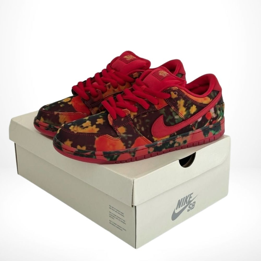 Top-down view of the Air Nike SB Dunk Low