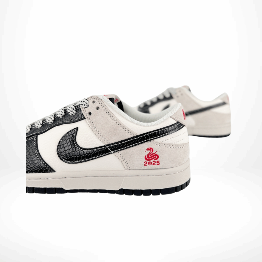 Nike SB Dunk Low Snake Year Limited Anniversary White Black - Image 3