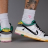 On-foot of the Nike SB Dunk Low