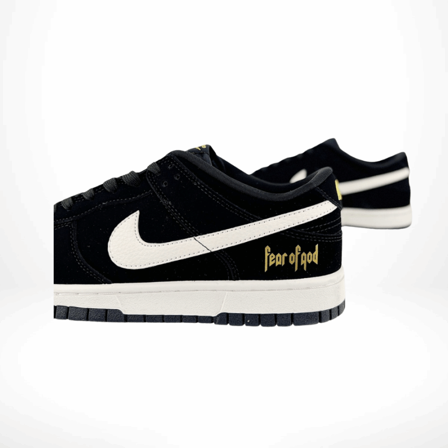 Nike SB Dunk Low X Fear OF God Black Beige - Image 3