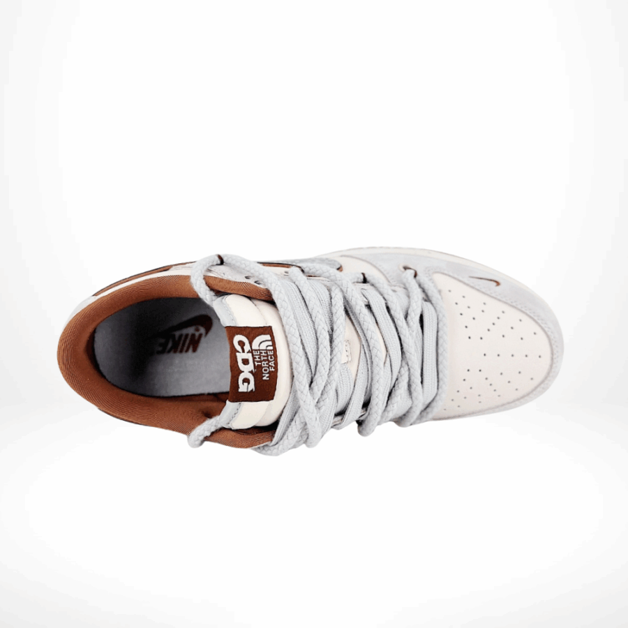 Top-down view of the Nike SB Dunk Low