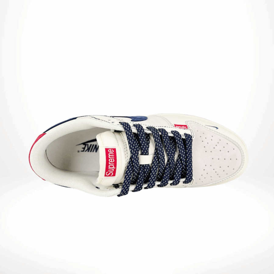 Top-down view of the Nike SB Dunk Low