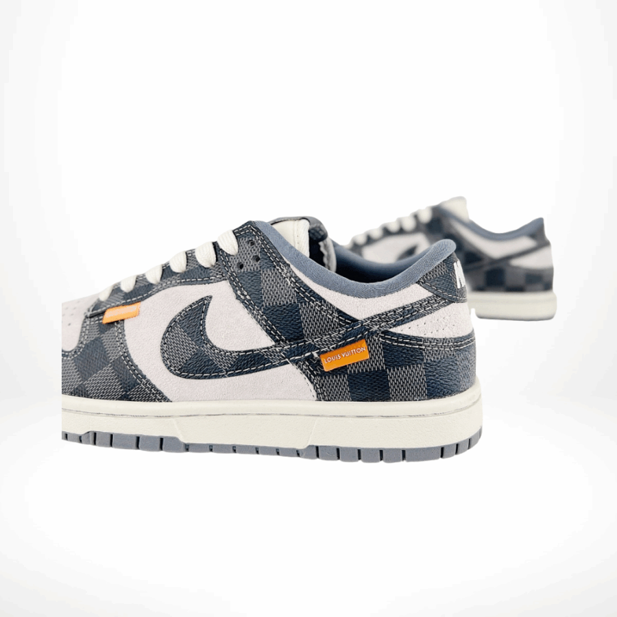 Nike SB Dunk Low X Louis Vuitton White Black  - Image 3
