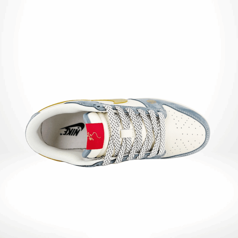 Top-down view of the Nike SB Dunk Low