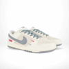 Angled front view of a full pair of Nike SB Dunk Low