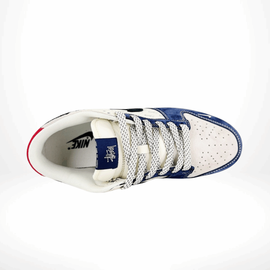 Top-down view of the Nike SB Dunk Low