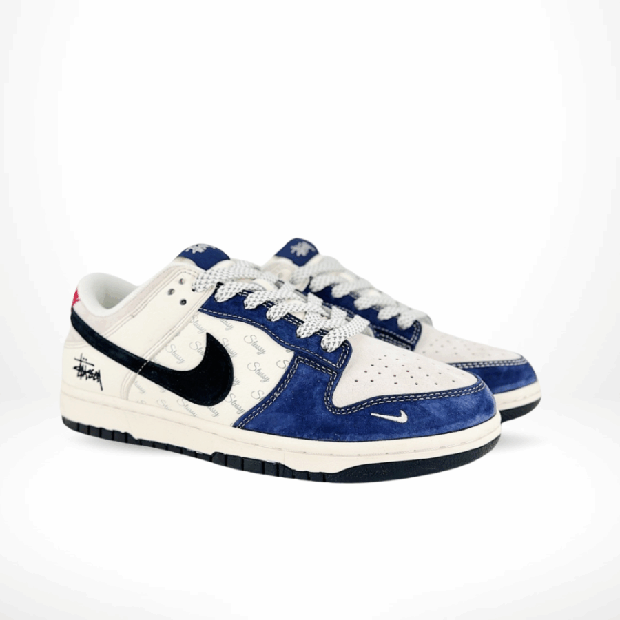Nike SB Dunk Low Grey White - Image 2