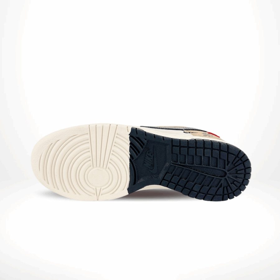 Bottom view of the Nike SB Dunk Low