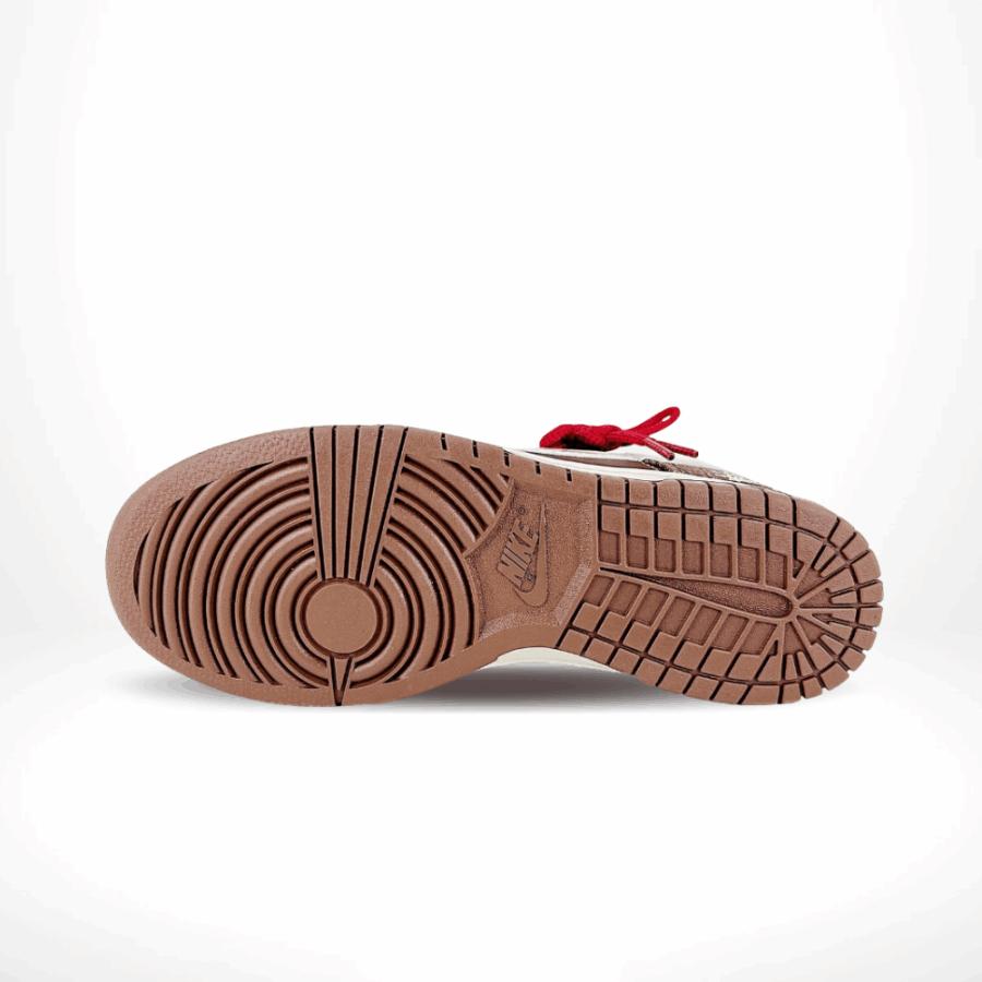 Bottom view of the Nike SB Dunk Low
