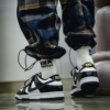 On-foot of the Air Nike Dunk Low