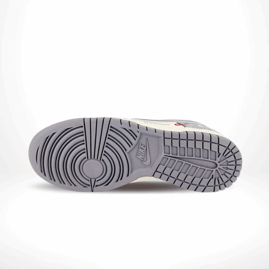 Bottom view of the Nike SB Dunk Low