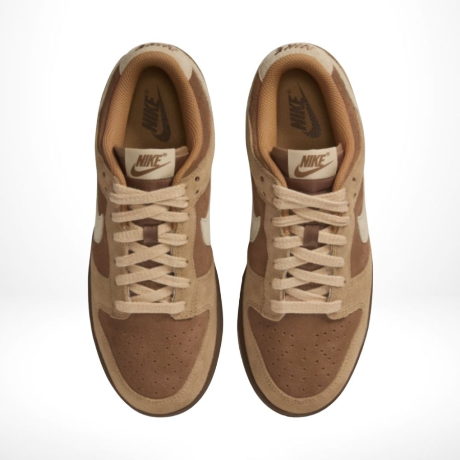 Top-down view of the Air Nike Dunk Low