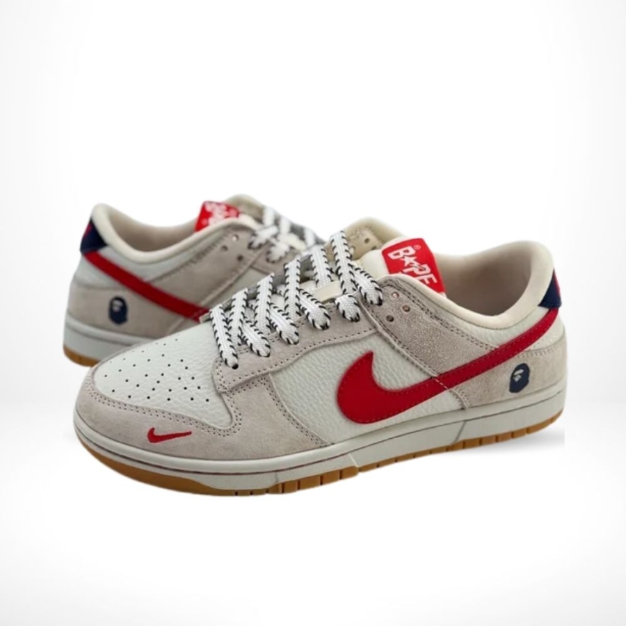 Nike SB Dunk Low X Bape Beige Hook - Image 3