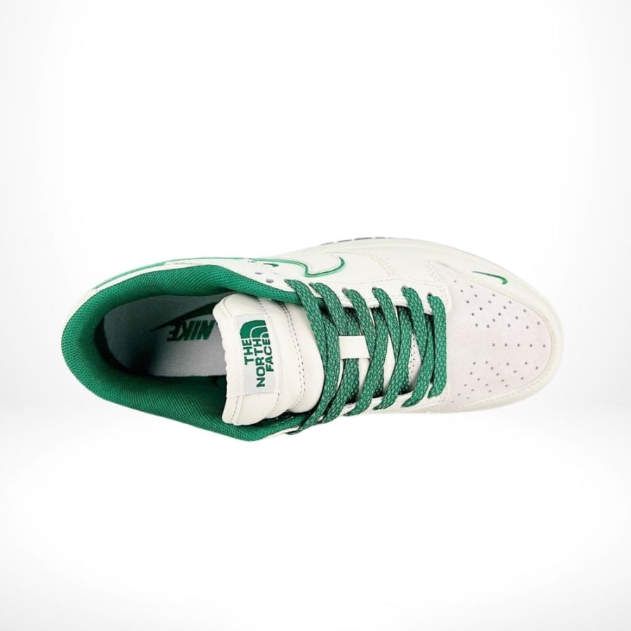 Top-down view of the Nike SB Dunk Low