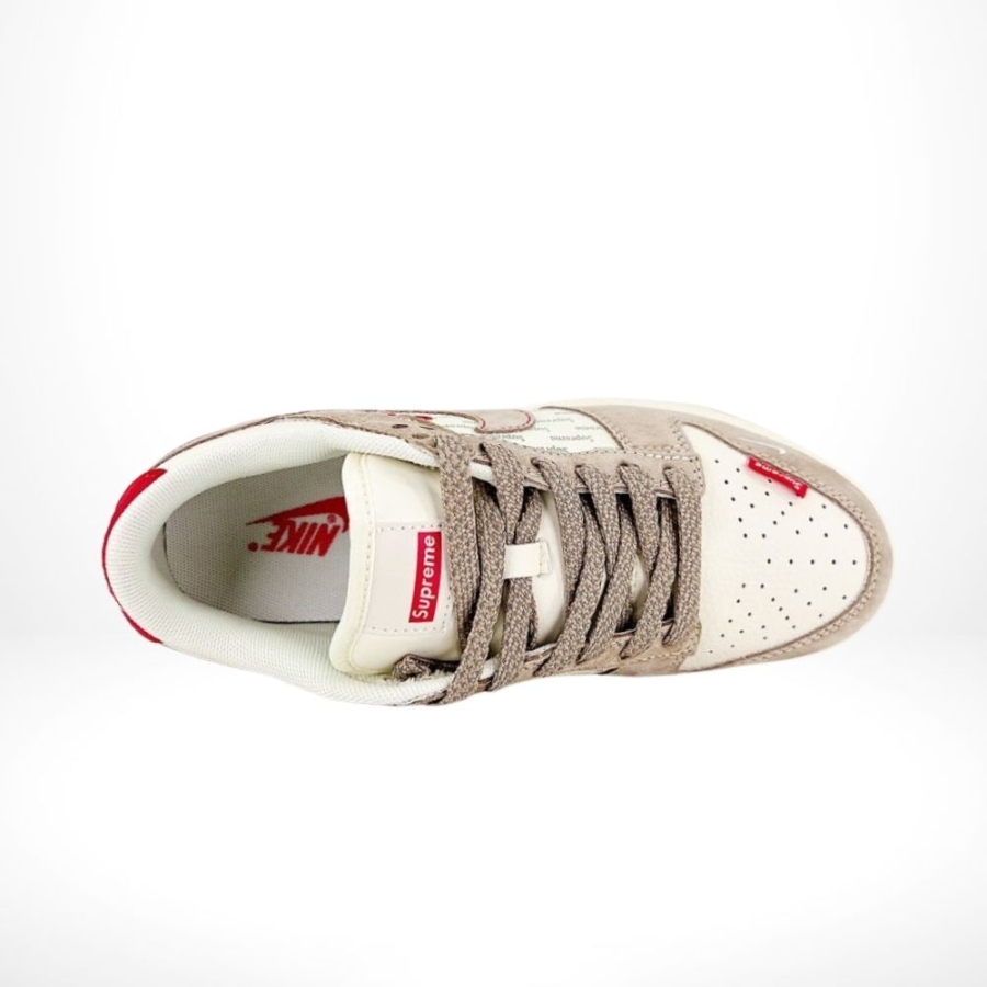 Top-down view of the Nike SB Dunk Low