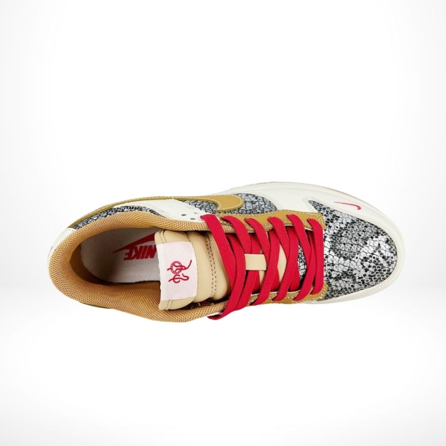 Top-down view of the Nike SB Dunk Low