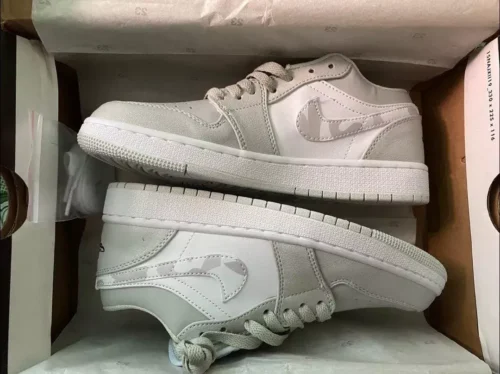 Air Jordan 1 Low White Camo 2021 photo review