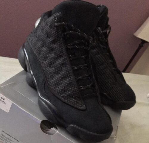 Air Jordan 13 Retro Black Cat Anthracite photo review