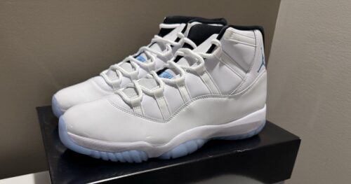 Air Jordan 11 Legend Blue Columbia 2024 photo review