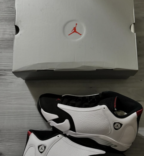 Air Jordan 14 OG Black Toe photo review