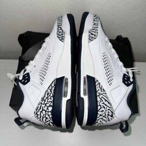Air Jordan Spizike Low White Pure Platinum Obsidian photo review
