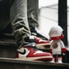 On-foot of the Air Jordan 1