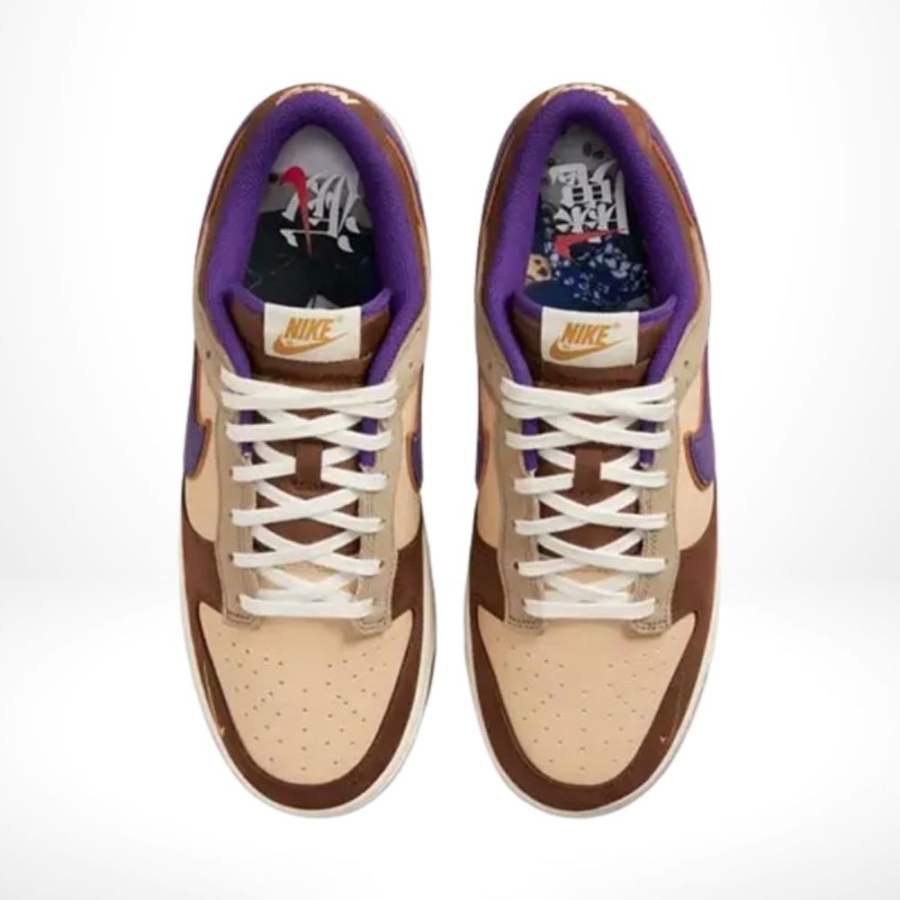 Top-down view of the Air Nike Dunk Low