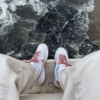 On-foot of the Air Nike Dunk Low