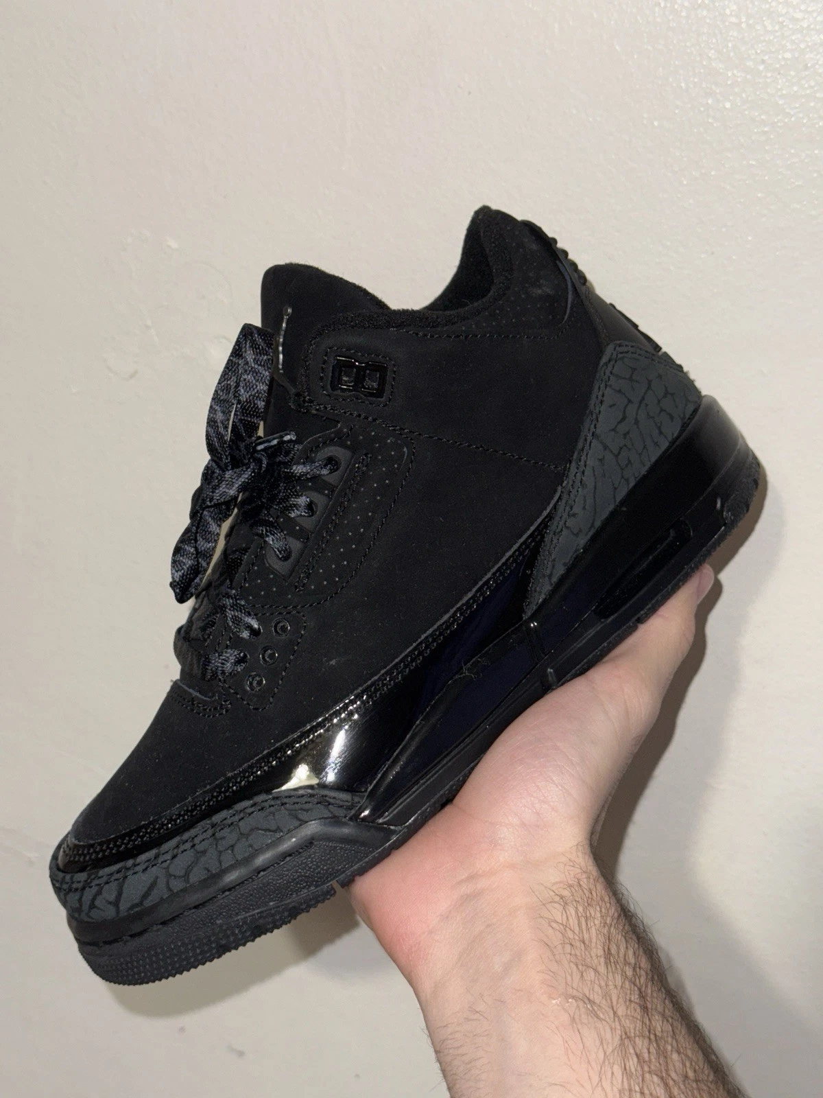 Air Jordan 3 Retro Black Cat 2007 photo review