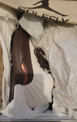 Air Jordan 12 x SoleFly Cafecito Baroque Brown White photo review