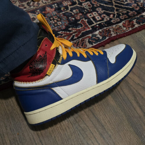 Air Jordan 1 Retro High X Union LA Storm Blue photo review