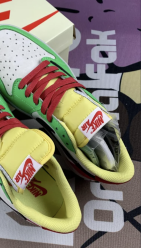 Air Jordan 1 Low x Travis Scott Joker White Green Red photo review