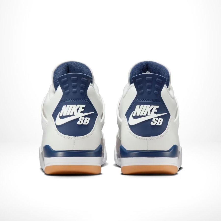 Rear view of the Air Jordan 4