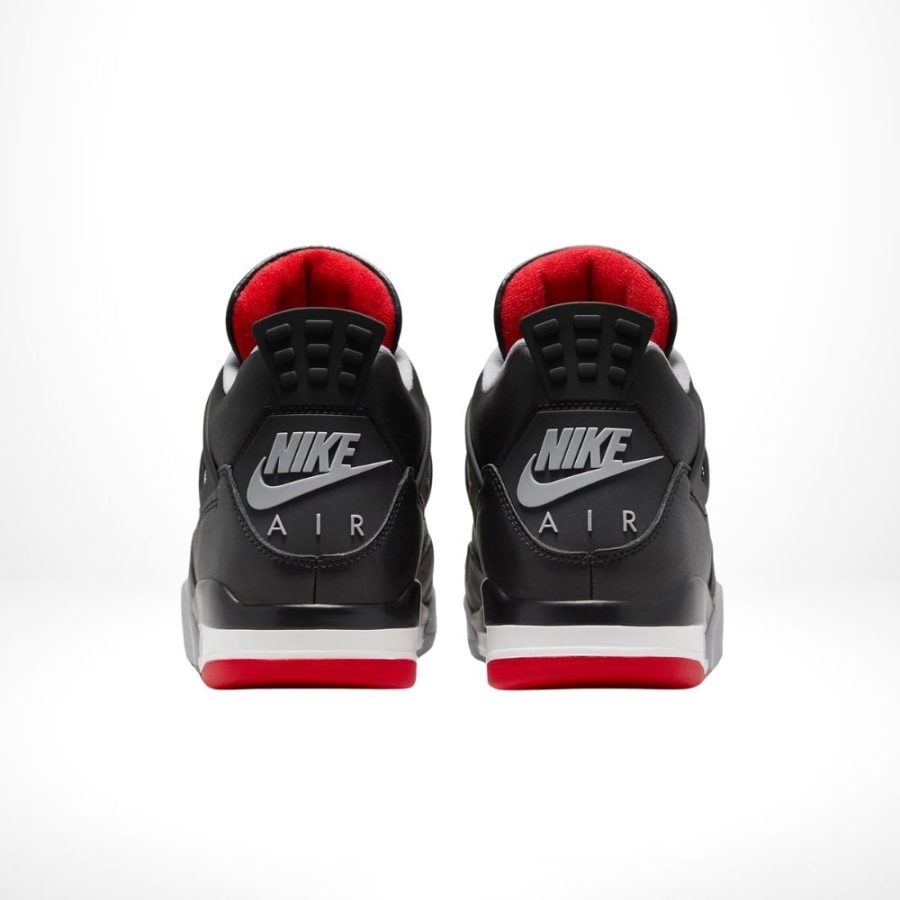 Rear view of the Air Jordan 4