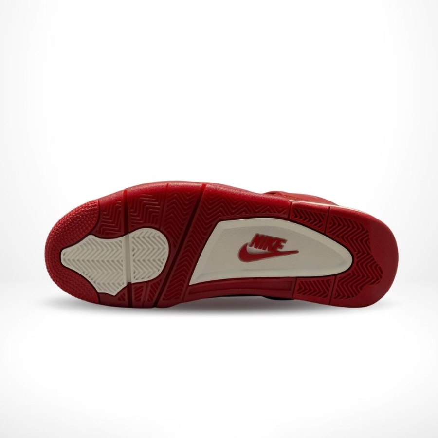 Bottom view of the Air Jordan 4