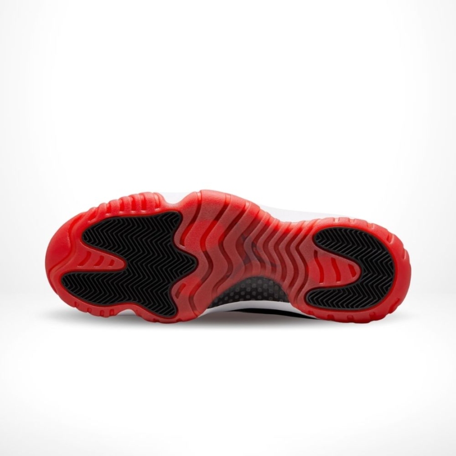 Bottom view of the Air Jordan 11