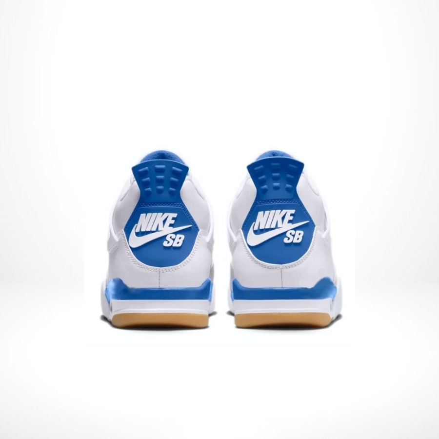Rear view of the Air Jordan 4