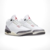 Angled front view of a full pair of Air Jordan 3