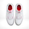 Top-down view of the Air Jordan 3