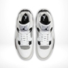 Top-down view of the Air Jordan 4